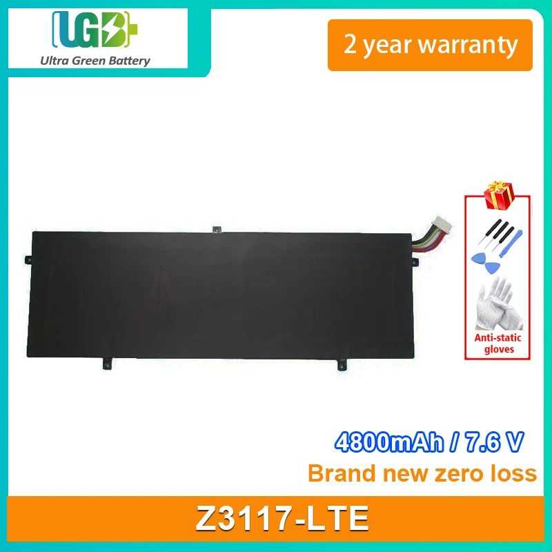 UGB New Laptop Battery For ACER ONE 13 Z3117-LTE 10PIN 7lines 7.6V 4800mAh 36.48Wh