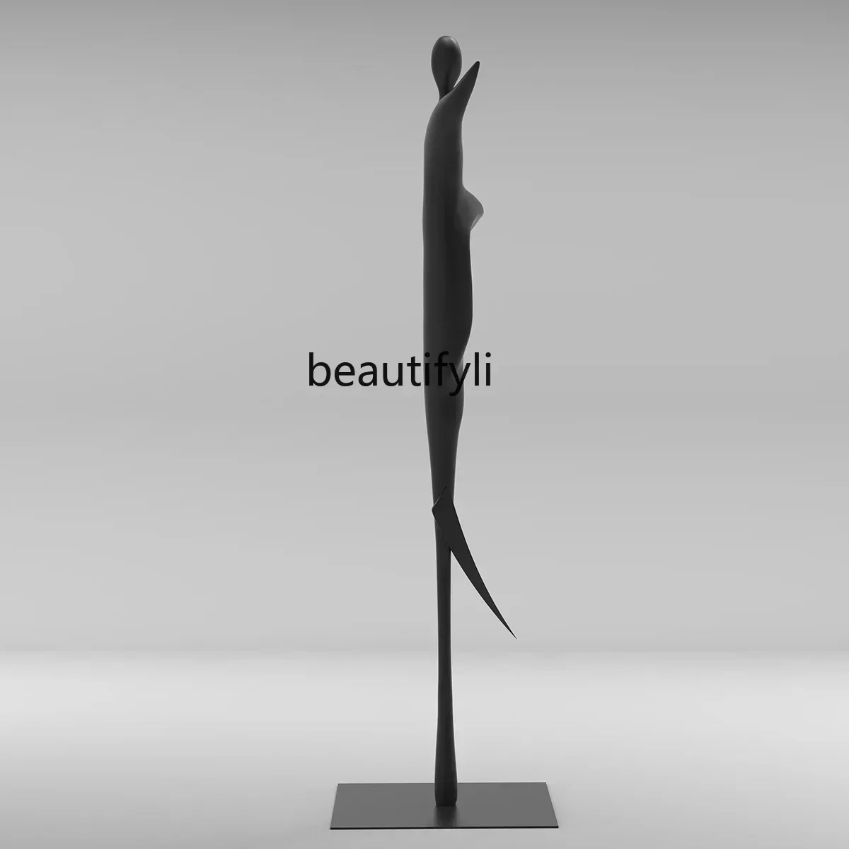 

55Abstract Frp Dance Character Living Room Soft Decoration Craft Ornament Light Luxury Floor Ornaments