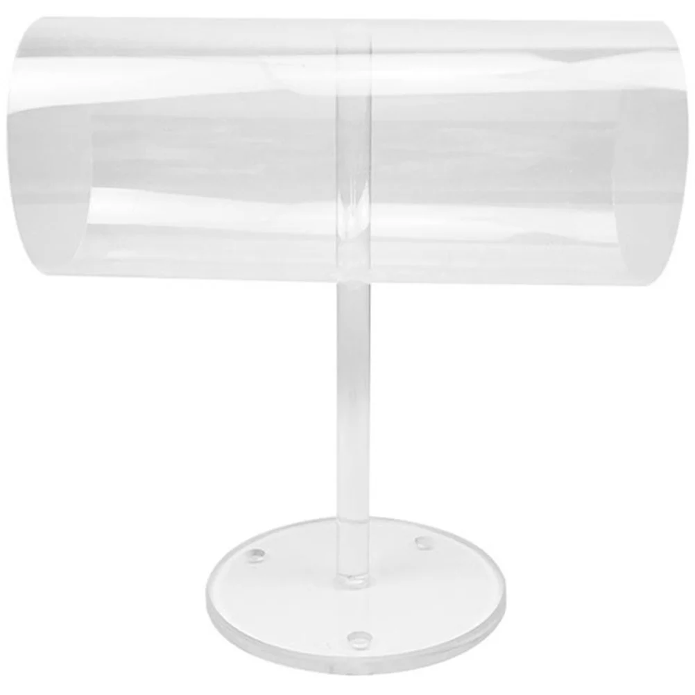 Organizador de diadema, soporte de exhibición acrílico transparente, soporte ligero para accesorios de cabello para niñas, almacenamiento de diadema