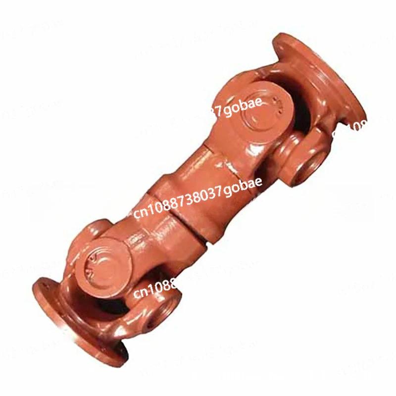 Integral fork cross shaft universal coupling