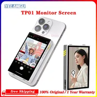 YELANGU TP01 Monitor Screen for iphone Xiaomi Redmi Smartphone Rear Camera Wireless magnetic Selfie Monitor Screen