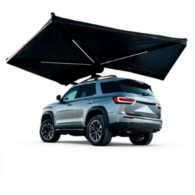 

Best SellingSA-02 Four-season 270 Degree Fan-shaped Single Layer Car Side Awning Camping Tent Shelter 217x17x13 cmHigh Quality