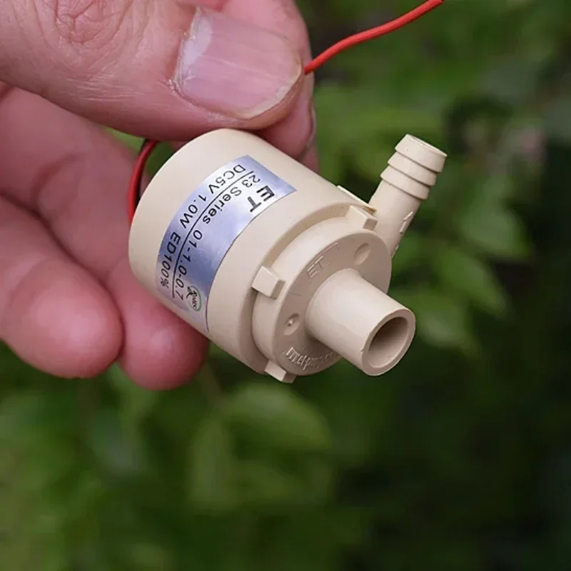 DC5V/6V Small Brushless Water Pump Waterproof Submersible Centrifugal Impeller Circulating Water Pump DIY Fountain Aquarium Tank