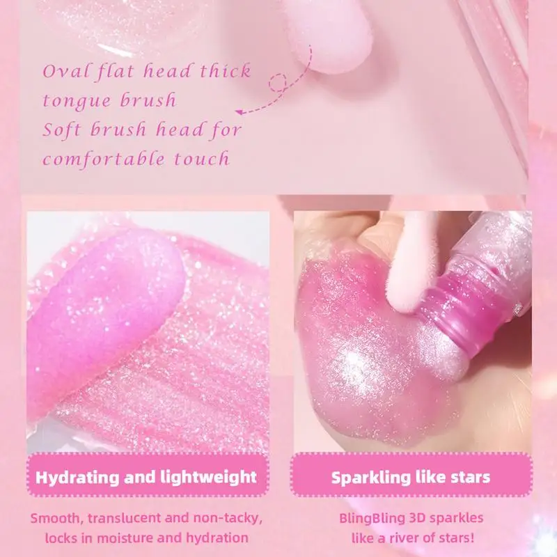 Nieuwe Heldere Hydraterende Lip Olie Plumping Lipgloss Make-Up Sexy Mollige Lip Glow Olie Getinte Lip Voller 6.5Ml 1 Stuk