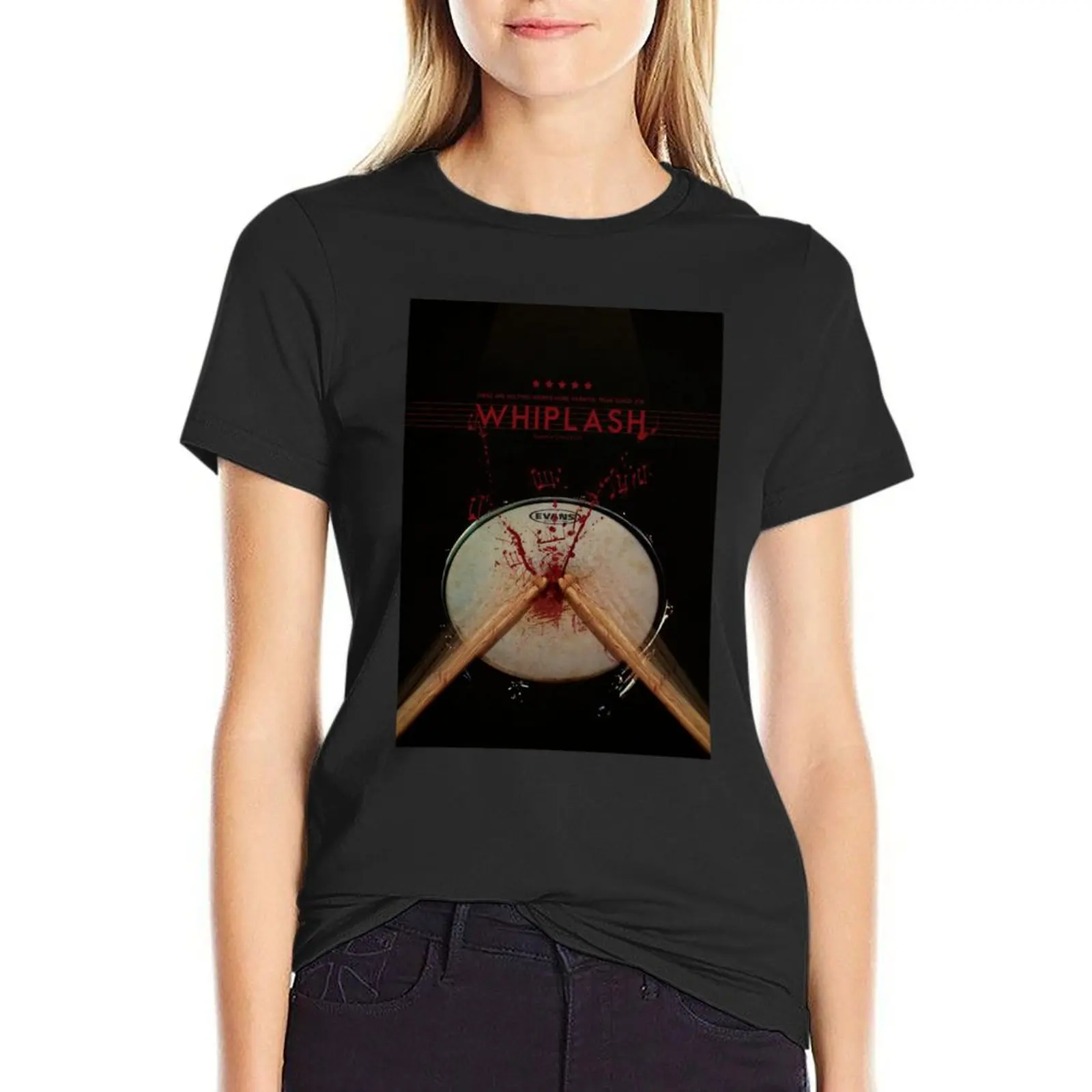 

Whiplash T-Shirt sports fans vintage clothes heavyweights tops tight shirts for Women