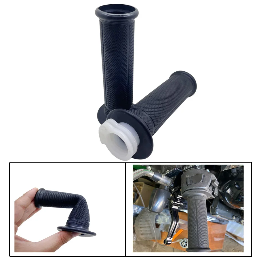 1 Pair Motorcycle Hand Grips Motorbike Handlebar Parts For Yamaha FZR400 Honda CBR400 CB400 CBR250 CBR900 CBR1000 CB-1 VTEC