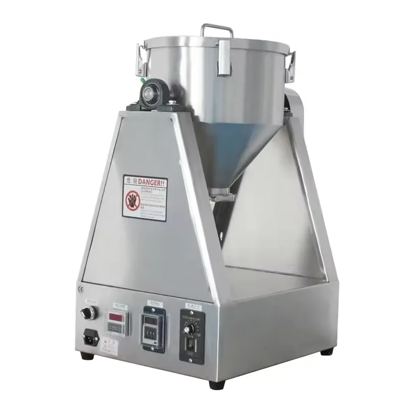 

Factory Sales Laboratory Stainless Steel Powder Mixer Mixing Blender Food Chemical Micro Mixer