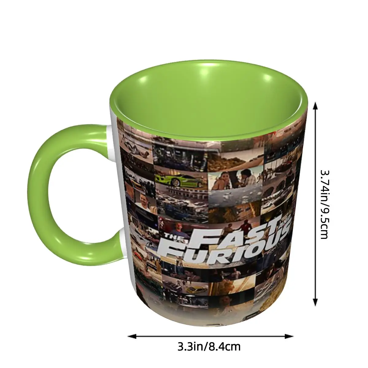 Fast And Furious Legends Tribute Mug Funny Ceramic Coffee Cups Tea Mugs Milk Cup Drinkware Gifts for Woman Man DIY Custom