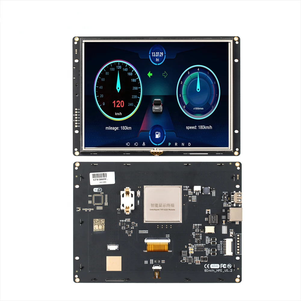 

8 Inch 800*600 HMI Intelligent UART TFT LCD Display Module For Touch Screen Panel With Control Board