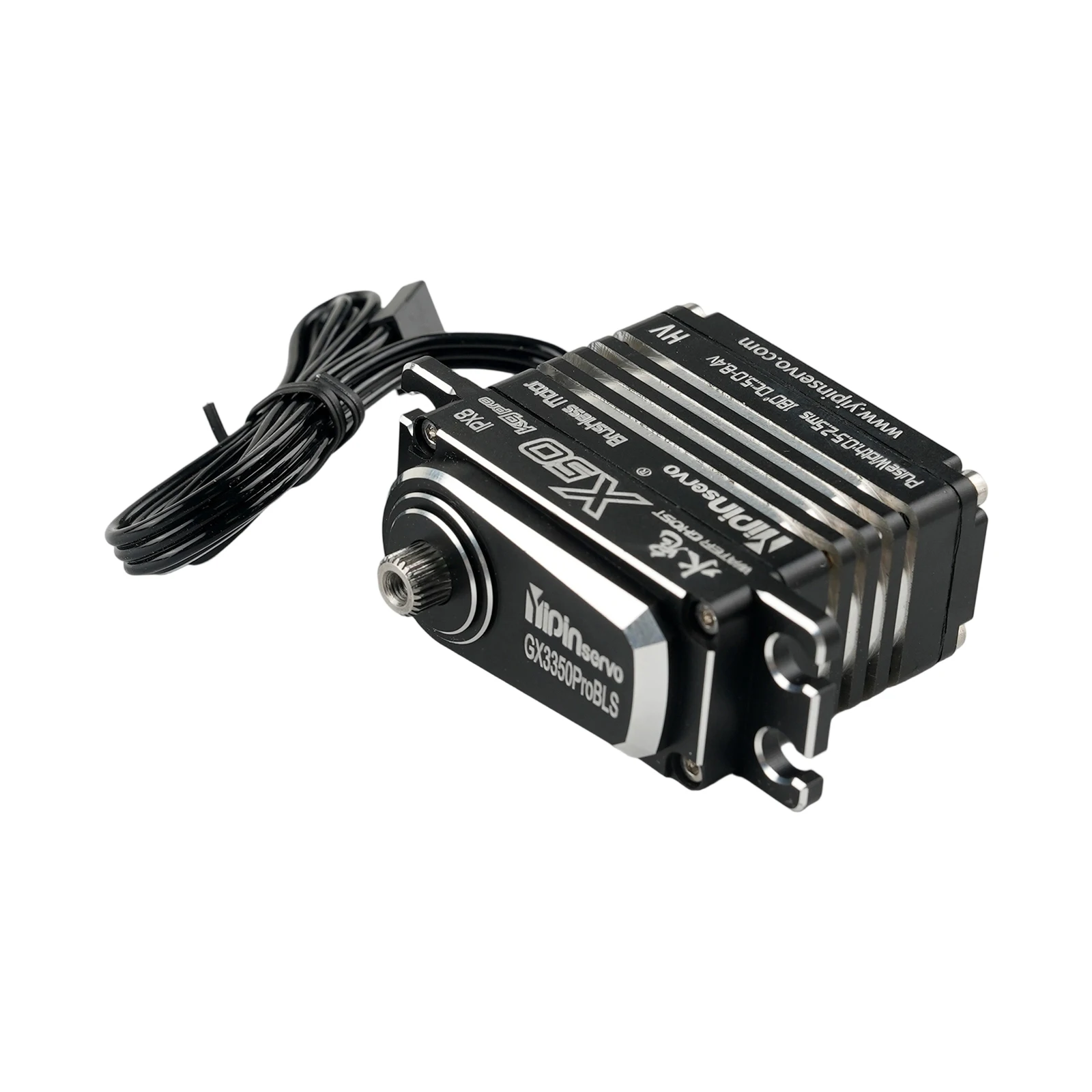 Motor servo sem escova digital totalmente metálico de 50kg 180 ° /270 °   Servos altos da engrenagem IP67 do metal do torque do controle do ângulo para aeronaves do carro do robô