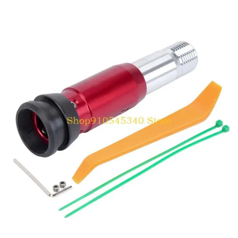 U2JA Aluminum Body Threaded Cabin Lever Adapter with Set Screw Hardware for Console Trim Service and Custom Cabin Work