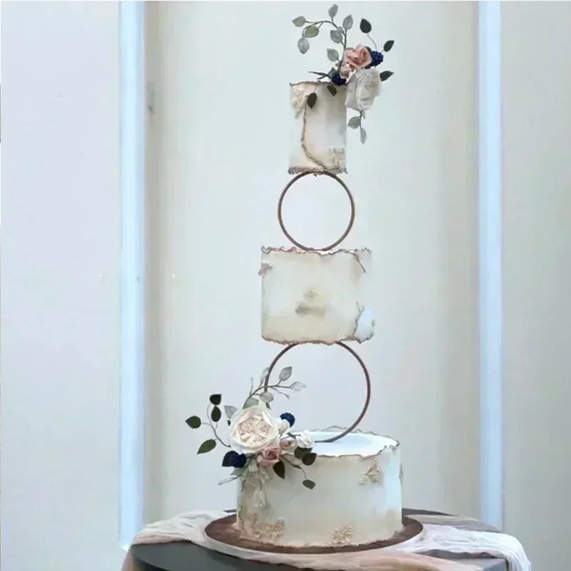 Wedding cake stand dessert tray partition decorative cake stand suitable for birthday party festival Christmas cake accessories