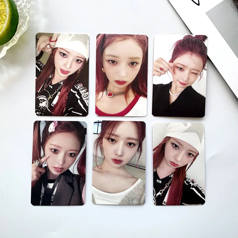 6Pcs/Set New KPOP Idol Album Photo Cards Self Made Card Postcards For Fans Collection Gifts