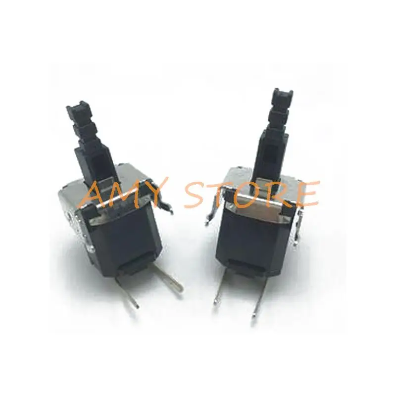 2pcs KDC-A02-F Black Push Button 2 Pin Latching Power Switch Replacement 5A 250V for LG TV