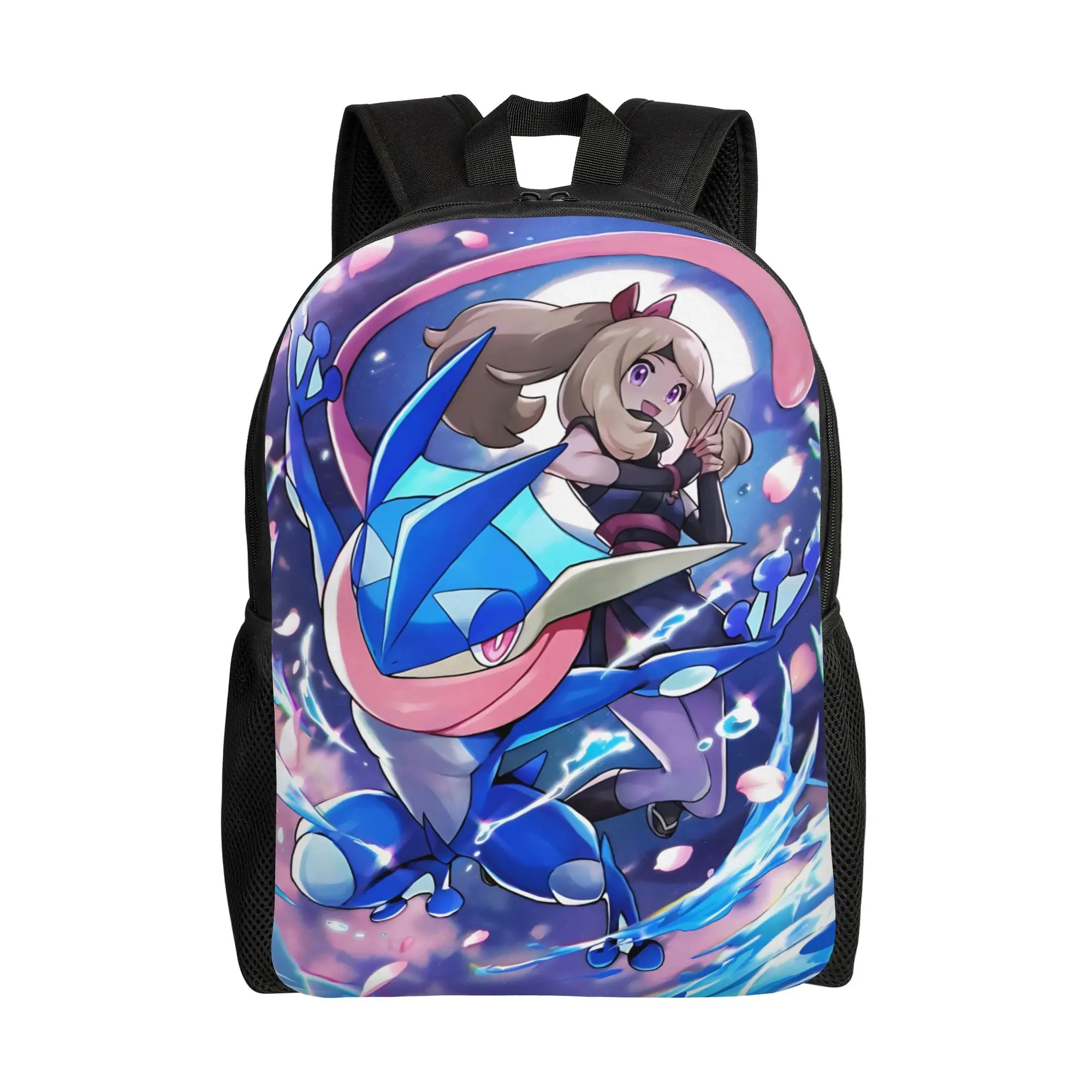 

ita bag Pokemon characters Daypack funko mochila Solid For School Zipper Closure Rucksack
