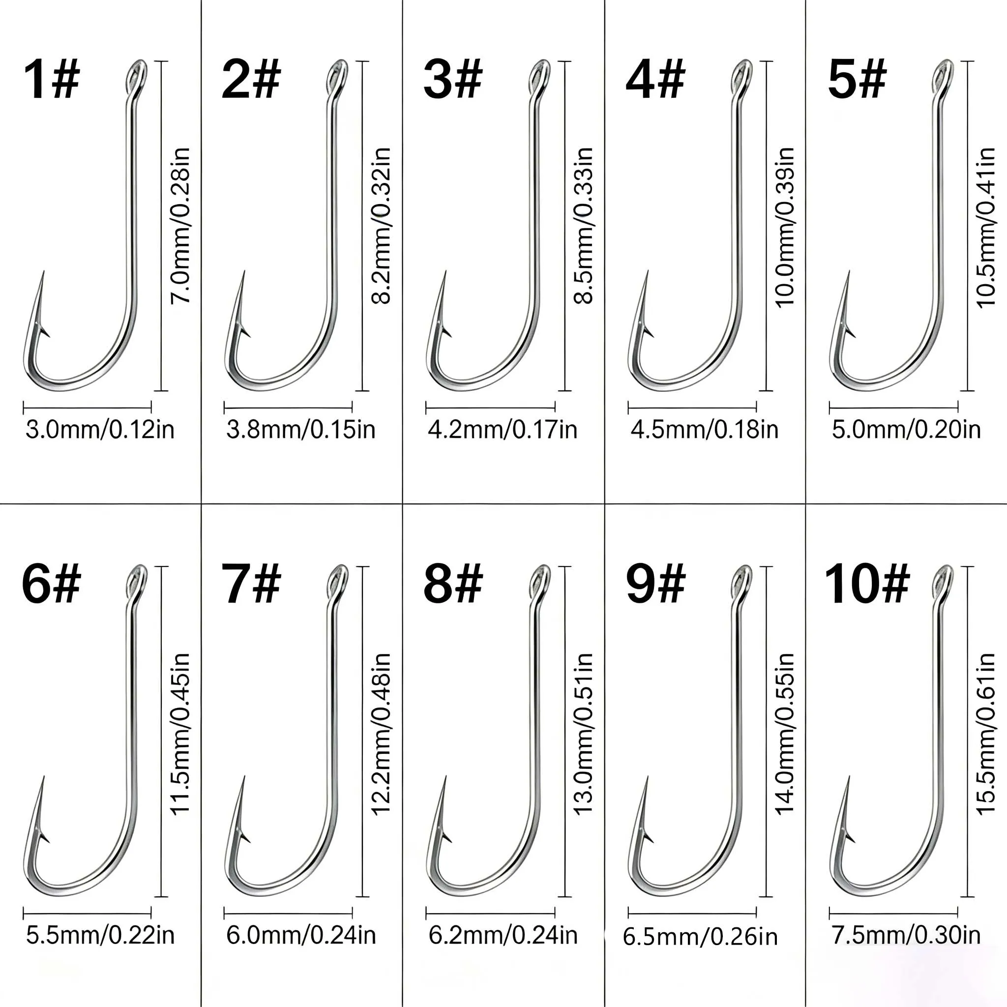 20pcs High carbon steel, bend-resistant & rustproof