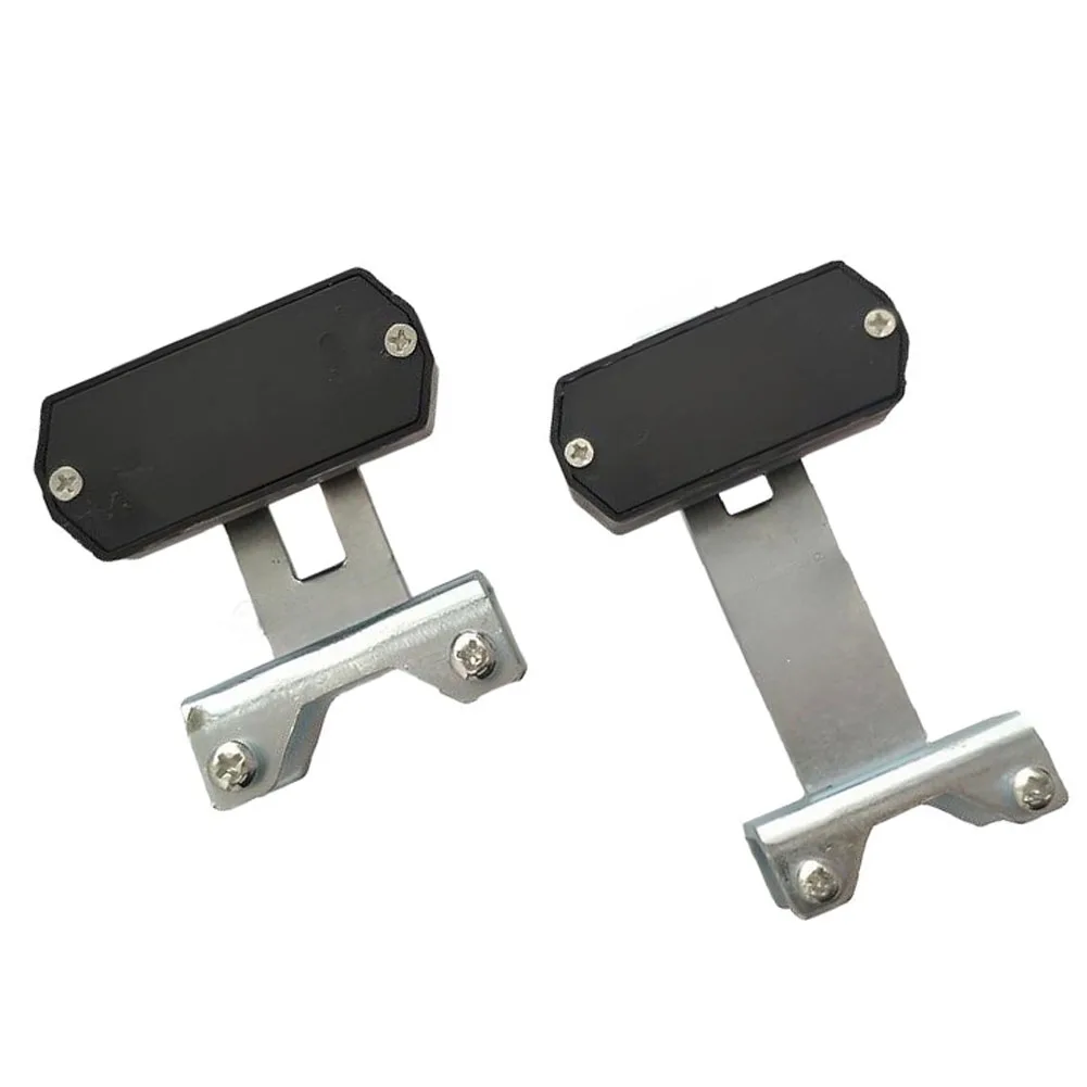 2Pcs Limit Switch Magnets Metal Nylon Glass Fiber For Automatic Sliding Gate Door Opener With Mounting Brackets Weatherproof Rus