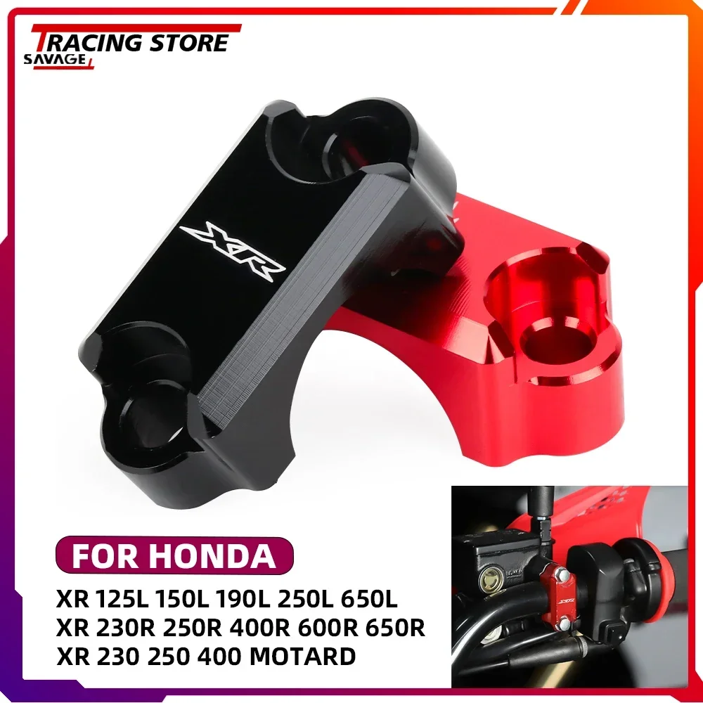 Clutch Brake Master Cylinder Clamp Cover For HONDA XR125 X150 XR190 XR230 XR250 XR400 XR600 XR650 Motard Motorcycle Accessories