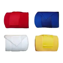 4 Pieces Horse Leg Wraps Leg Protection Wraps Horse Legging Wrap Fleece Bandages Leg Guards Leg Wraps for Race Training