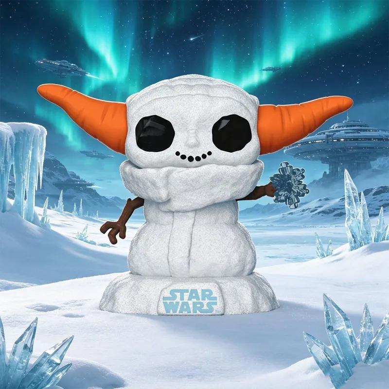 ファンコポップ-スターウォーズ-マンダロリアン-ベビーヨーダ-スノーマン-グーグー-周辺グッズ-手作りオーナメント-ドール-男の子への誕生日プレゼント