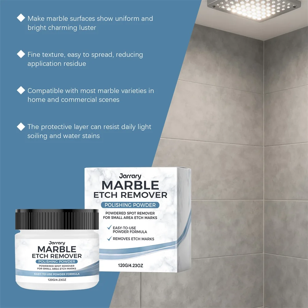 Stone Floor Buffing And Shining Powder Remove Scratches And Toughness Stains Living Room Marble Floors High Shine Deep Cleaning