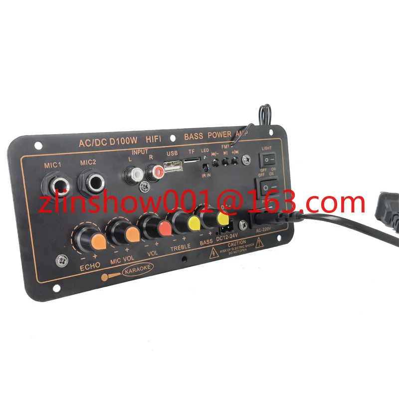 

High Power Public Address System Power Amplifier 110V&220V Amplifier USB TF Built-in Bluetooths Audio Accessories