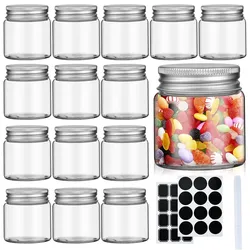 2oz Mini Mason Jars, Wide Mouth Clear Glass Jars with Lids,Great Sealing Mason Canning for Food Storage, Spice, Jam, Honey,Jelly