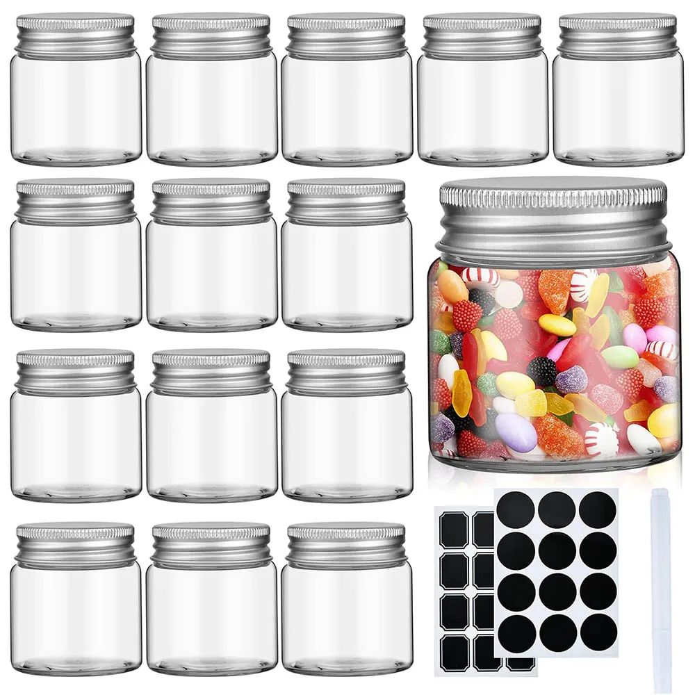 2oz Mini Mason Jars, Wide Mouth Clear Glass Jars with Lids,Great Sealing Mason Canning for Food Storage, Spice, Jam, Honey,Jelly