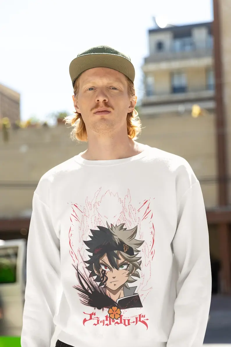 Magic Knight Unisex T-shirt - Japanese  Art, Manga Design, Fantasy Theme, Dark Style, Sorcery Graphic, Trendy Clothing, Ota image 2