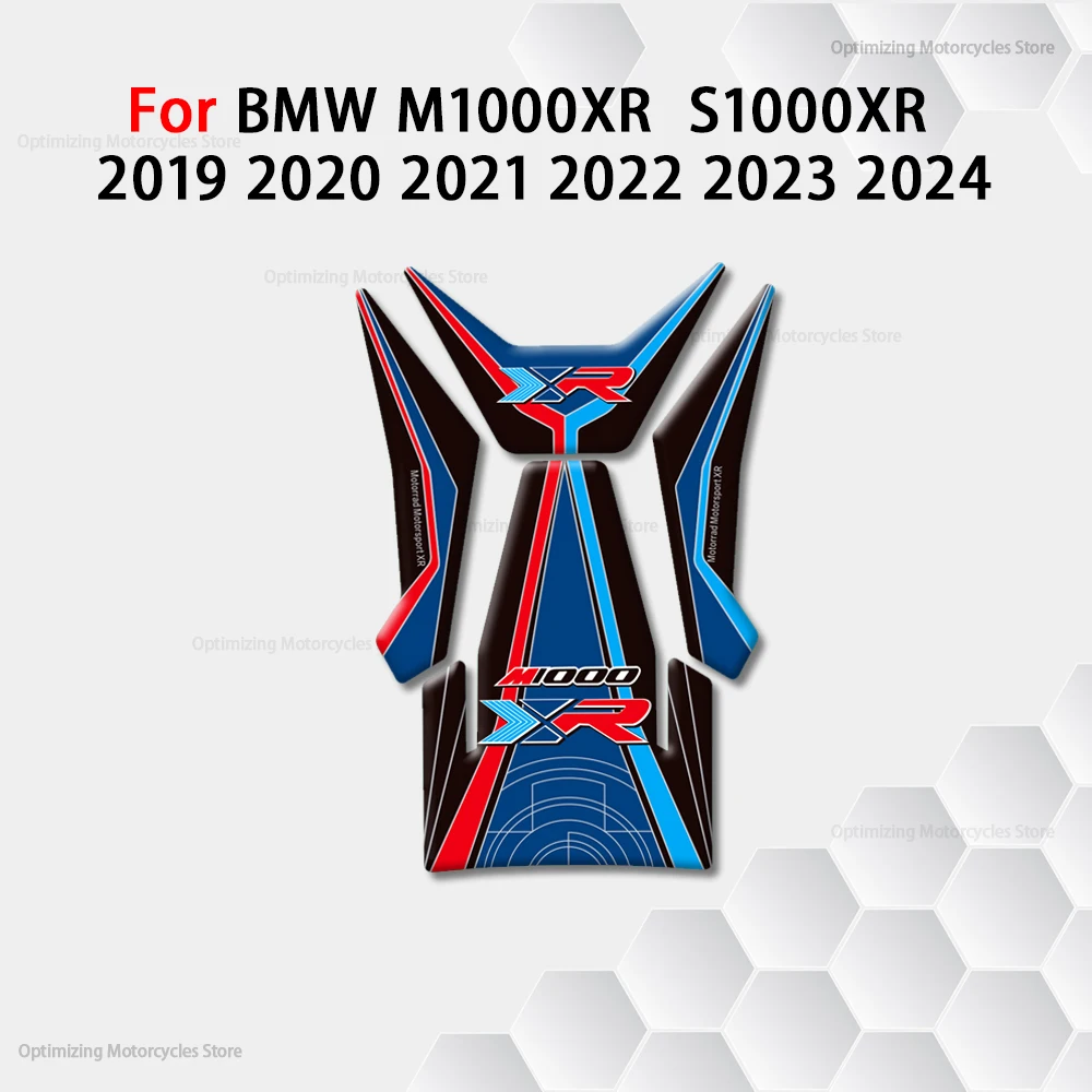For M1000XR S1000XR s 1000 xr 2020 2021 2022 2023 3D Gel Motorcycle Fuel Tank Sticker Protective decal Waterproof Accessories