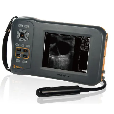 High quality image farm animals equine ultrasound scanner farmscan l60 for bovine scanning with rectal linear probe scanner