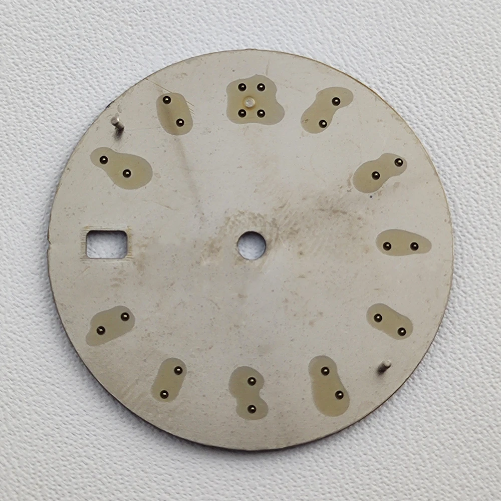 29,8 мм циферблат NH35 циферблат часов циферблат Nautilus зеленый светящийся циферблат подходит для аксессуаров для часов с механизмом NH35