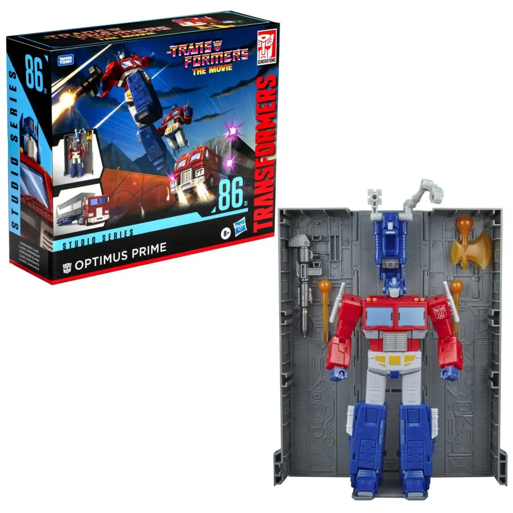 Transformers Toys Studio Series Commander Class The Movie 86-31 Optimus Prime Spielzeug 7-Zoll-Actionfigur Hasbro Geburtstagsgeschenk