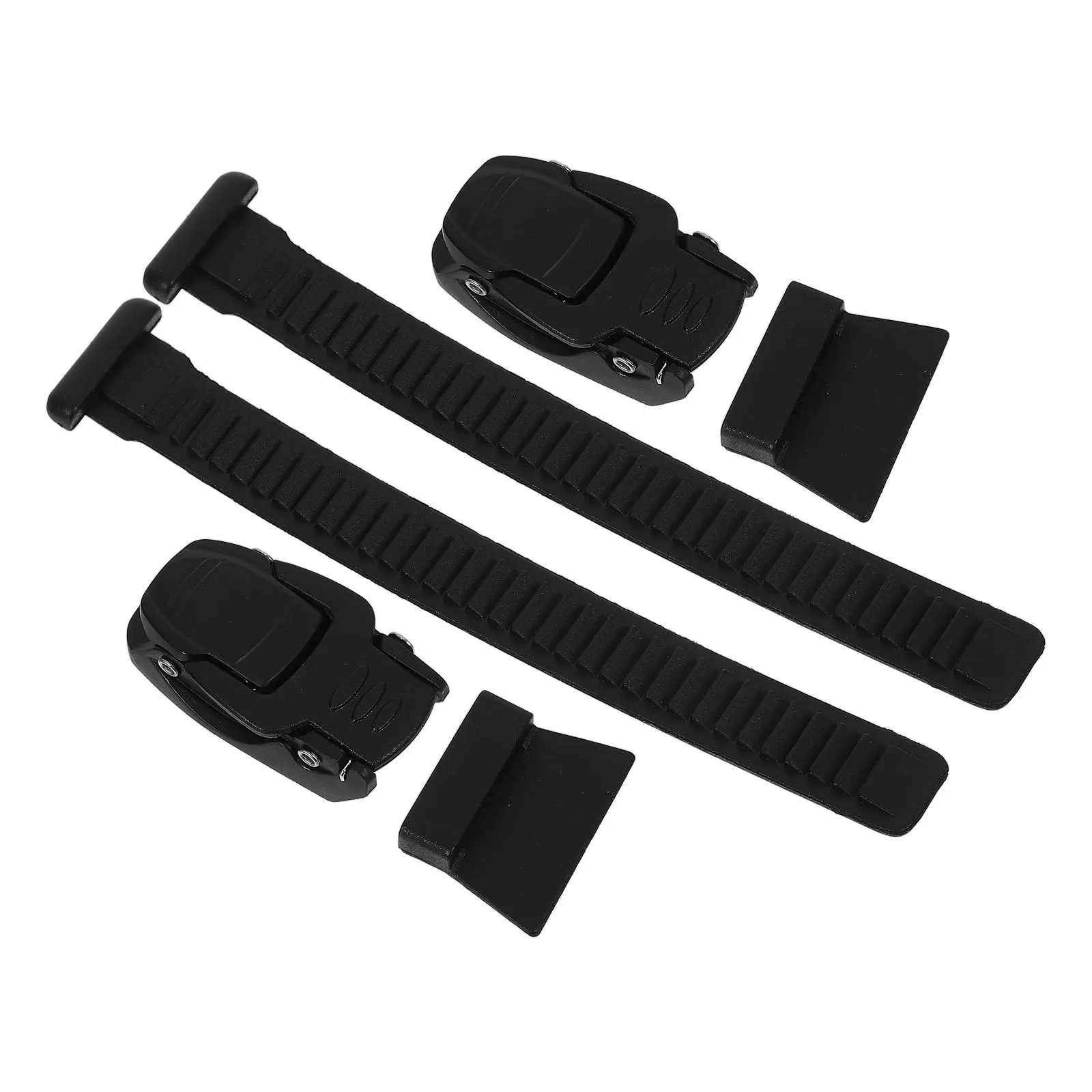 1Set Easy Install Inline Skate Replacement Strap with Threading Buckle for Roller Ice Skating Shoes Snowboard Strap Parts
