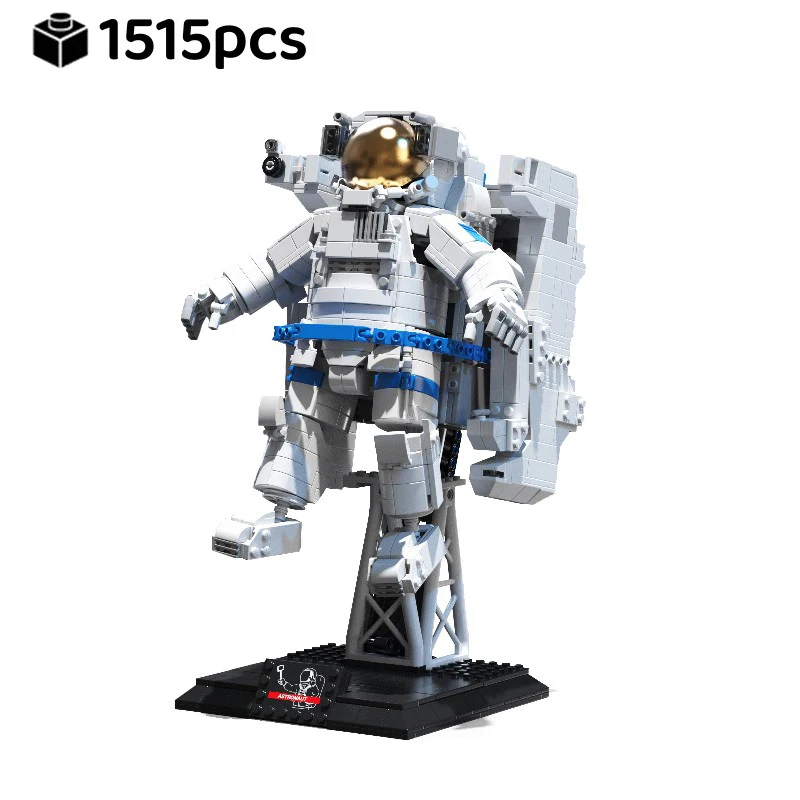 Space Astronauts Building Blocks Spaceman Exploring Robot Adventure Model Action Figure Bricks Educational Assembly Toy Kid Gift