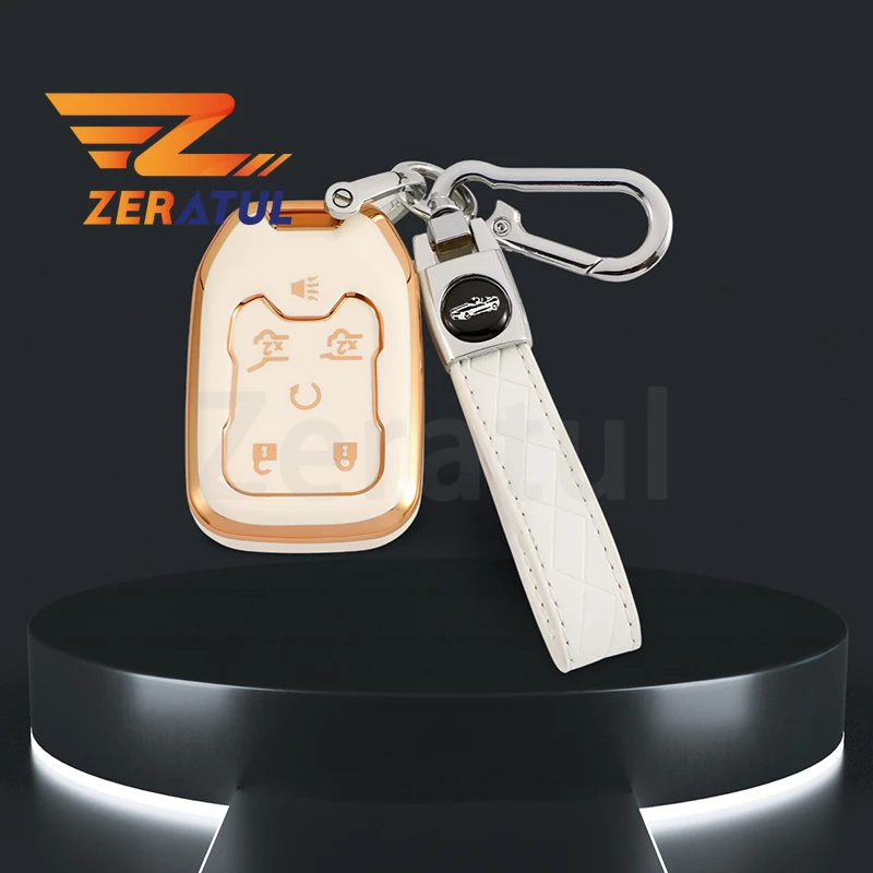 6 кнопок для GMC Sierra Acadia Terrain 2019 2020 Silverado 1500 LT 2019 Sierra AT4 GMC Sierra Чехол для дистанционного ключа автомобиля из ТПУ