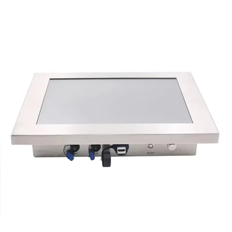 

12 15 17 Inch Stainless Steel Case Touchscreen PC Full IP67 Waterproof Monitor for Kitchen Room