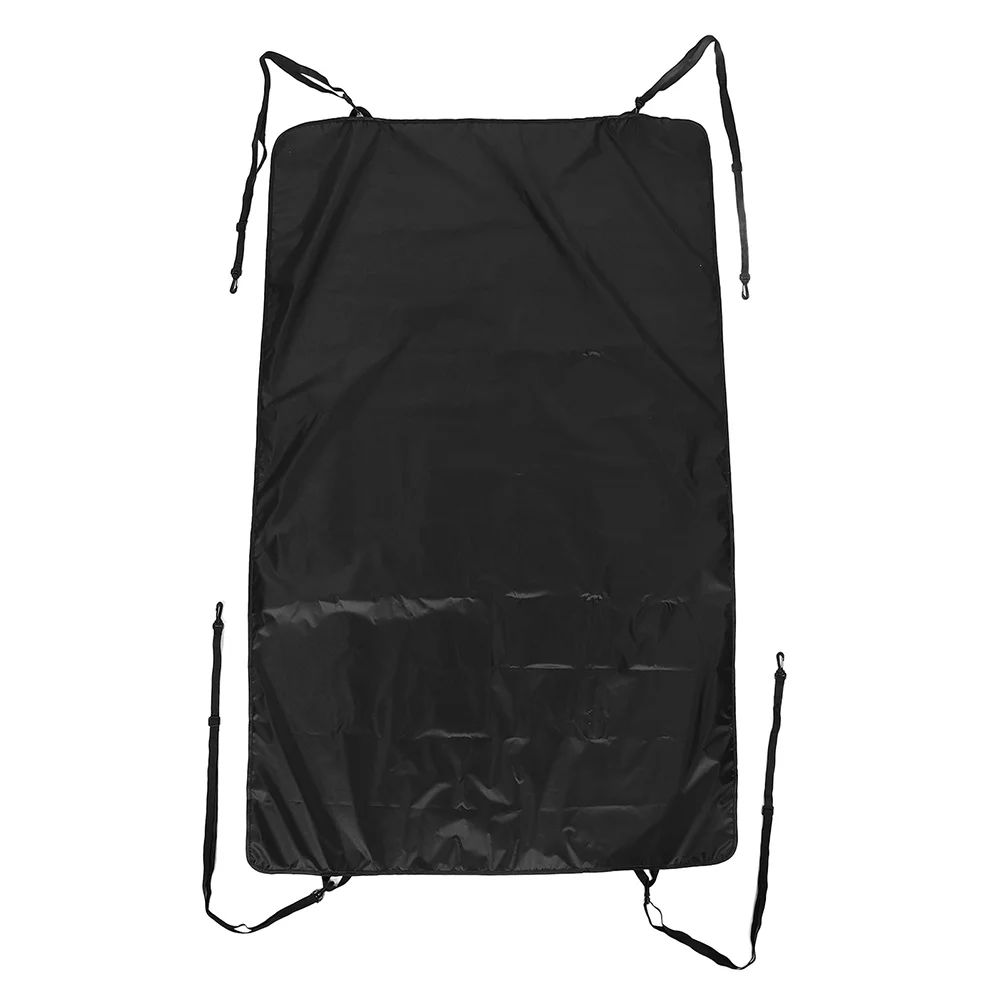 

176X114Cm Waterproof Rv Rear Trunk Sunshade Oxford Cloth Cover For Small Camper Tailgate Auto Car Sun Shade Shelter Travel