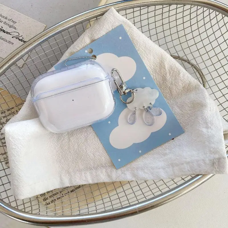 Niedlicher Wolken-Regentropfen-Schlüsselanhänger, INS-Regentropfen-Charms, Handyband-Anhänger, Schlüsselring, Handy-Lanyard für Tasche, Handy-Dekoration – Detail 8