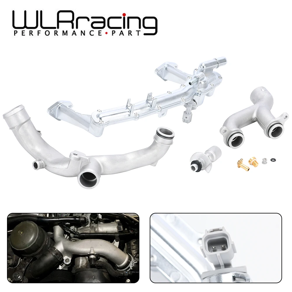 

Upgraded Metal Coolant Water Pipe System Kit 3.0 for Jaguar XE XF XJ F-Pace F-Type LR010733 AJ813917