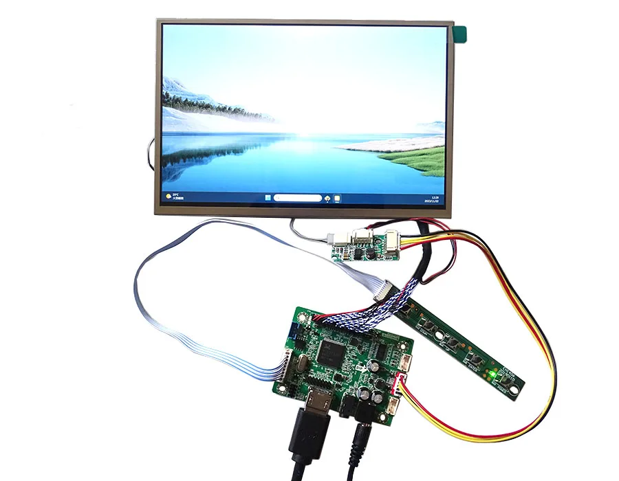 Dla BOE EV101WUM-N20 1920x1200 0.5mm podziałka 2ch 8bit 51pins kabel LVDS HDMI HD zestaw płyta sterownicza LED HDMI do LVDS