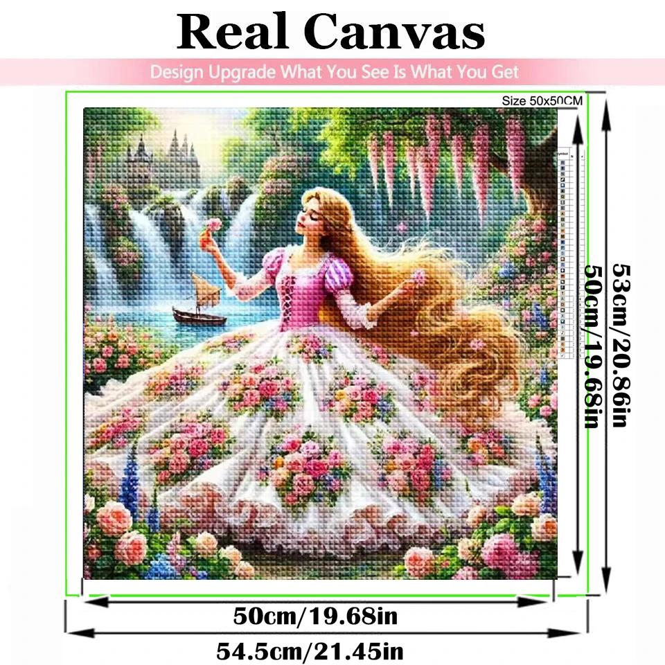 5D الماس اللوحة فتاة يونيكورن  - مراجعة Embroidery Unicorn وسعره