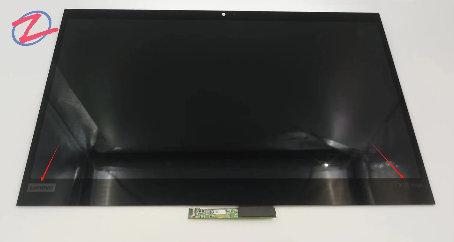 Imagem -03 - Lcd Touch Screen Assembly para Lenovo Laptop Lenovo Thinkpad X13 Yoga Gen ° 20sx 20sy 13.3 5m10y75558 5m10y75559