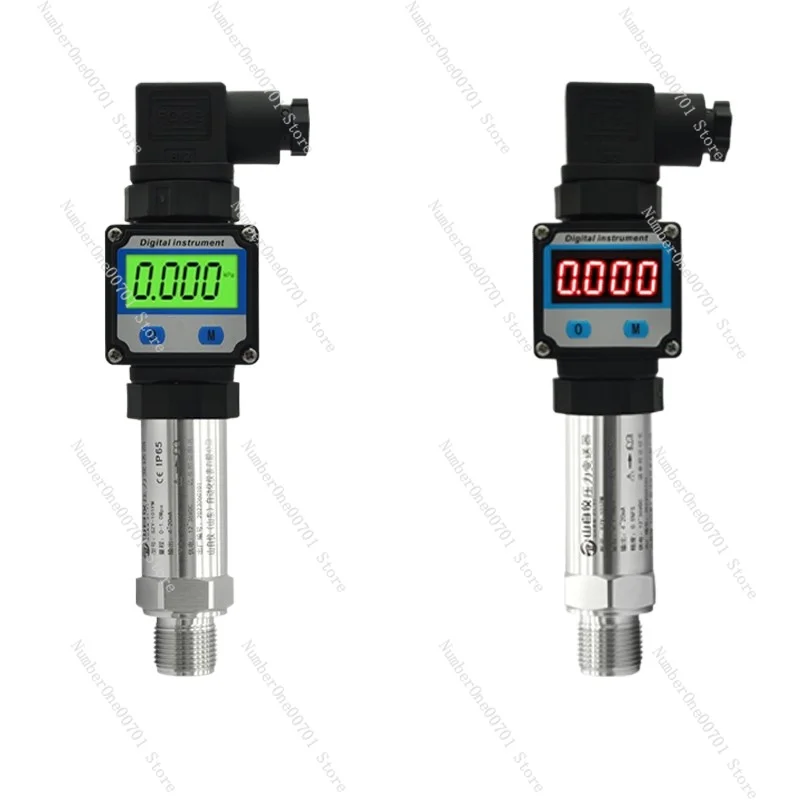 Intelligent pressure transmitter with digital display 4-20mA diffusion silicon water gas oil level pressure sensor