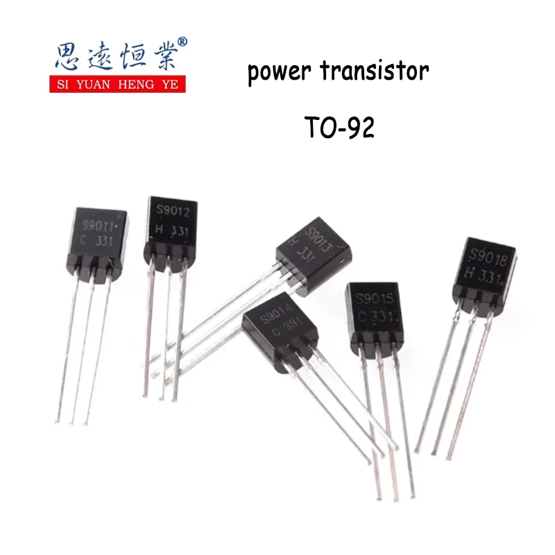 50PCS Multi Model TO-92 Transistors S9011-S9018 S8050 SS8550 2N2222A 2N3904 Triode Assortment Electronic DIY Parts