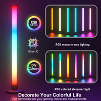RGBIC LED Bar Light for Bedroom, Computer, TV 1/2 Bars Options 42cm USB Ambient Light Bluetooth App Control LED Desktop Lights