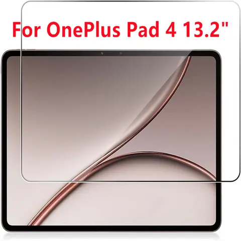 1 PCS 9H Tempered Glass Screen Protector For OnePlus Pad 4 3 13.2 Pad 2 12.1 Inch Anti-Fingerprint Tablet Protective Film