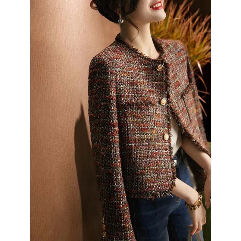 

Exquisite coat ladies high sense short chic autumn/winter top