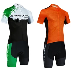 Moda 2024 ORBEA ORCA maglia da Ciclismo Quick dry Pro Bike Jersey Shorts Set uomo Ropa Ciclismo equitazione bicicletta t-shirt abbigliamento