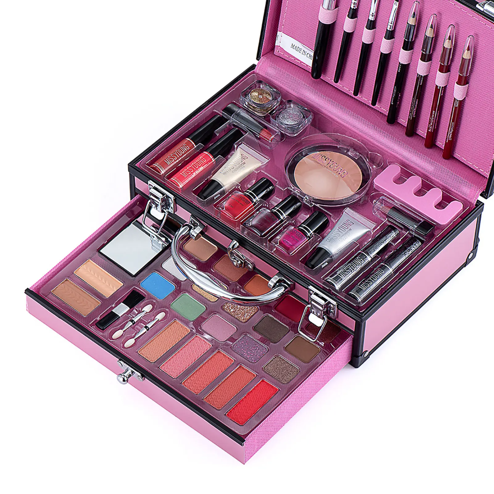 30 stücke ALLE INMake-Up Set Box Volle Professionelle Make-Up Künstler Make-Up Box Volle Gesicht Make-Up Kosmetik Gesicht Augen Lippen make-up set